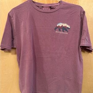 Blue 84 Maroon Breckenridge Short Sleeve Tee